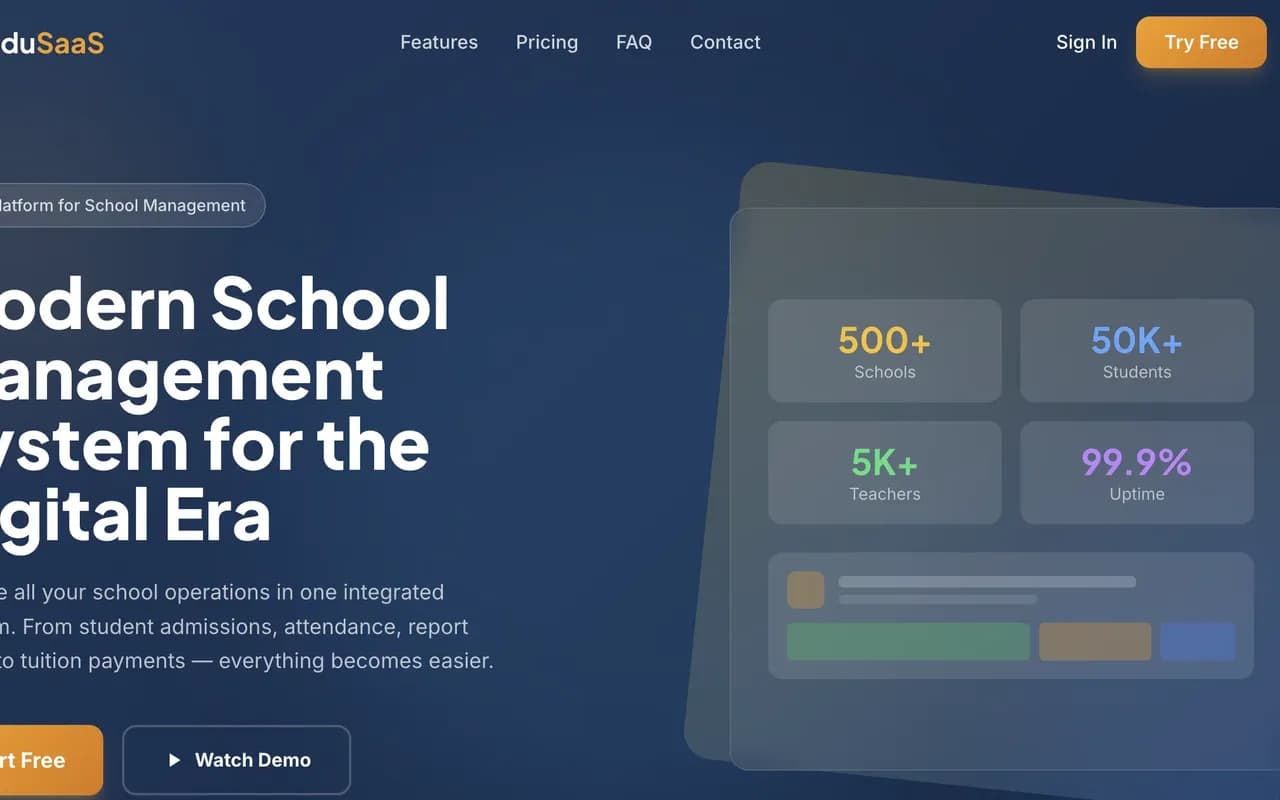 Edu SaaS cover