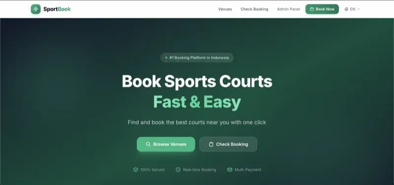 SportBook SaaS cover